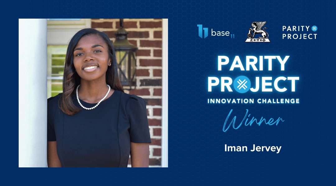 Iman Jervey, 2023 Parity Project Innovation Challenge Winner